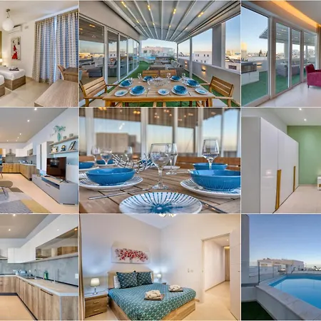 Beautiful Penthouse With Pool And Terrace Is-Swieqi