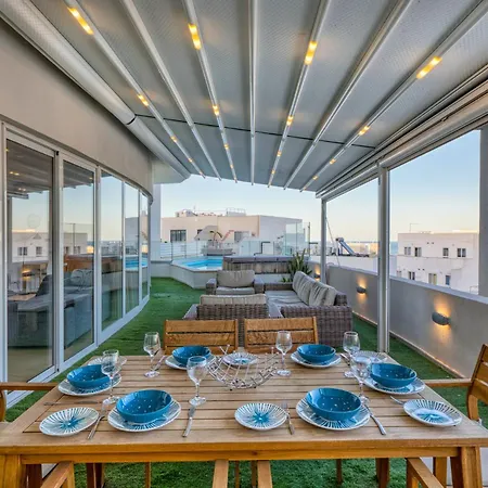 Beautiful Penthouse With Pool And Terrace Appartement Is-Swieqi