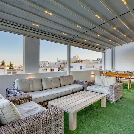 Lägenhet Beautiful Penthouse With Pool And Terrace Is-Swieqi