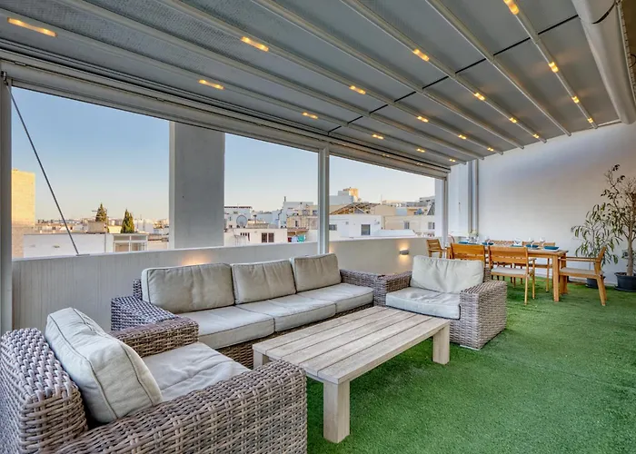 דירה Beautiful Penthouse With Pool And Terrace Is-Swieqi